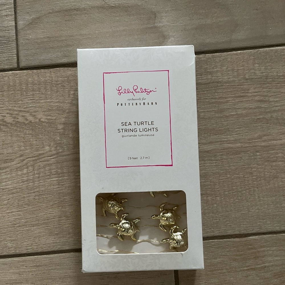 Lilly Pulitzer Sea Turtle String Lights